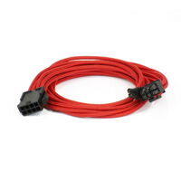 Phanteks PCI-E 8-Pin To 6+2-Pin Extension 500mm – Red Sleeved Cable