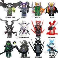 Phantom Ninja Khối Xây Dựng Tương Thích Với Lego Bốn Tay Đầy Với Chúa Tể Bóng Tối Quỷ Mặt nạ Ác Hội Nam Giá Rẻ