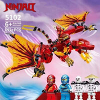phantom Ninjago Rồng bé trai gái đồ chơi trẻ em Lắp ráp Mô hình Khối xây dựng DIY Quà tặng