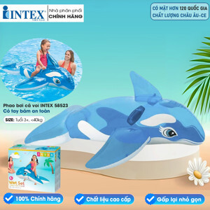 Phao bơi cá heo Intex 58523