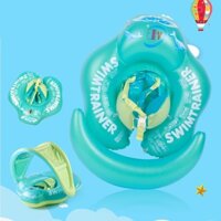 Phao Bơi Cho Bé Chống Lật 0-6 Tuổi Mẫu ABC Xanh Lá