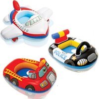 Phao Bơi cho bé DULINA Phao Bơi trẻ em xỏ chân chống lật hình ô tô, máy bay, xe công trình  từ 1-6 tuổi SS-001100