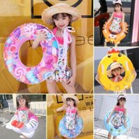 Phao bơi cho trẻ em từ 1-3-6-10 tuổi, phao bơi bơm hơi cho bé trai và bé gái, phao cứu sinh hoạt hình cho trẻ em