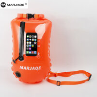 Phao Bơi Đeo Bụng Có Ngăn Chống Nước Cho Điện Thoại Cảm Ứng Kiêm Túi Đựng Đồ MARJAQE MR909 20L