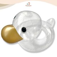 Phao bơi Duck Sitting Ring hình con vịt cho bé 12M+, phao ngồi trẻ em an toàn - Monnie Kids