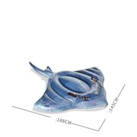 Phao bơi hình cá đuối   57550 kích thước 188*145 cm. tặng bộ vá , có bán kèm bơm tay , bơm điện