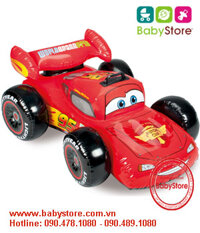 Phao bơi hình ô tô Mcqueen Intex 58576 (107x71cm)