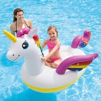 Phao bơi hồng hạc Khổng Lồ, Phao Ngựa Unicorn, phao thú Loại lớn Hàng cao cấp - LYLYSPORTS