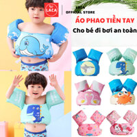 Phao bơi liền tay bụng lưng chống lật chất liệu mút xốp dành cho bé từ 2-8 tuổi LACA- Áo phao cho bé
