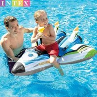 Phao bơi máy bay có súng phun nước INTEX 57536 (mã PB08)