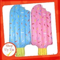 Phao Bơi Nằm Que Kem Khổng Lồ Người Lớn 196cm Kèm Bơm + Phao Mini