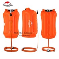 Phao bơi Naturehike 28 lít kết hợp túi khô chống thấm NH17S001G rộng rãi với các khoang chứa khí riêng an toàn khi bơi