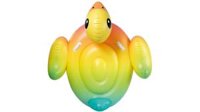 Phao bơi Ride-On vịt vàng cầu vồng khổng lồ INTEX 57556