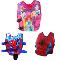 Phao bơi toàn thân hoạt hình spiderman công chúa cho bé trai và gái đi biển đi bơi