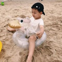 Phao bơi vịt trong suốt