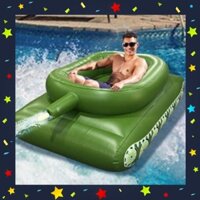 Phao Bơi Xe Tăng Bắn Nước Inflatable Tank Pool size lớn (160x110x60cm) - Verloofficalvn