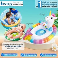 Phao bơi xỏ chân 2 vòng bơm hơi, có đồ chơi cho bé INTEX 59570