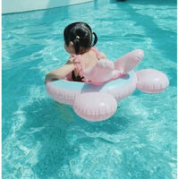 phao bơi xỏ chân chống lật nơ hồng