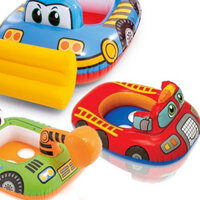 Phao bơi xỏ chân hình ô tô cho bé giao màu ngẫu nhiên  trùm sỉ