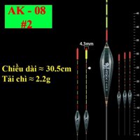 Phao Câu Cá Phao Câu Đài Nano Phao Câu Đơn AK Siêu Đẹp Sang Trọng PC11 - AK-08