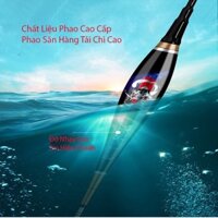 Phao Câu Đài Kiếm Sỹ Đạo SAMURAI, Phao Điện Đổi Màu Tăm To Cao Cấp PC-24 NhuQuynh