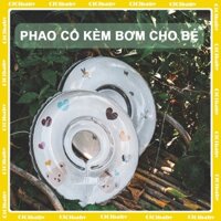 Phao Cổ Cho Bé - Phao Nâng Cổ, Phao Bơi Đỡ Cổ Kèm Bơm Tiện Lợi