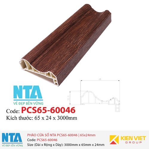 Phào cửa sổ NTA PCS65-60046