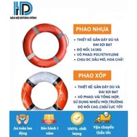 Phao cứu sinh, phao nhựa, phao xốp, phao cứu hộ dùng cho bể bơi, trang bị tàu bè,... - Bảo hộ Hương Dũng