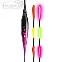 Phao Đèn Câu Đêm – Phao Đổi Màu Chống Gió, Sóng Tải Chì Lớn