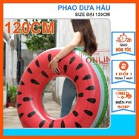 Phao Dưa Hấu,Phao Bơi Người Lớn Size Đại 120cm