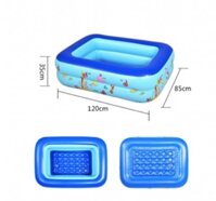 Phao hồ bơi chữ nhật 1m20 (2 tầng ) bịch T (Cái)