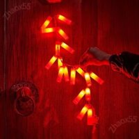 Pháo hoa năm Trung Quốc ZHAOX55, Pháo hoa mô phỏng Đèn pháo điện tử Led 110 / 140, Đèn pháo điện tử Led có đèn pháo hoa năm âm thanh