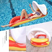 Phao Nằm Nổi Mái Che Nắng Mẫu Mới 2020 Phao Bơi Khổng Lồ Nằm Thư Giãn Trên Hồ Bơi Phù Dịp Hè Du Lịch- Shop Dungcuboiloi
