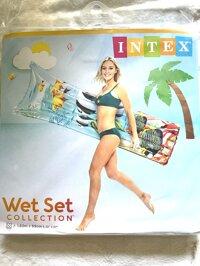 Phao Nằm Relax Chụp hình ở biển dưới nước có họa tiết sinh động