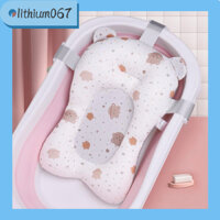 Phao tắm cho bé sơ sinh - Đệm tắm cho bé chống trượt có thể điều chỉnh Lưới thoáng khí - Lithium067