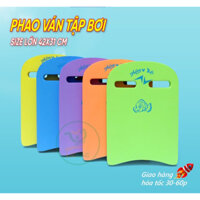 Phao tập bơi dạng ván kích thước lớn dùng được cho người lớn và trẻ em, Phao tim lớn độ nổi cao giúp tập bơi an toàn
