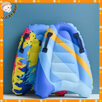 Phao tập bơi hình tim Thắng Lợi - Phao tập bơi bơm hơi di động Bodyboard dành cho trẻ em Người lớn - LUCKYBABY