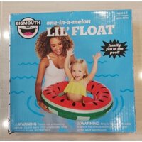 Phao tập bơi tròn xỏ chân cho trẻ 1-3 tuổi hình quả dưa hấu hiệu BigMouth-one in a melon lil’s float ages 1-3 hàng mỹ ch