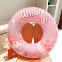 phao tròn nhiều họa tiết ngộ nghĩnh , phao bơi cao cấp cho bé