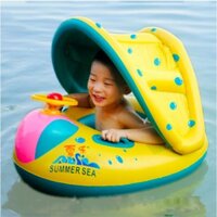 Phao Vịt Bơi Có Mái che Cho Bé Summer Sea - The Royal's Furniture