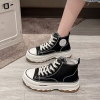 Pháp Counter Rút Giày Vải Cao Cấp Giày Nữ 2025 Xuân Thu Hợp Thời Trang Tất Cả Trận Đấu Tăng