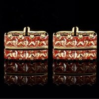 Pháp Khuy Sét Nam Kinh Doanh Tiệc OL Phù Hợp Với Áo Sơ Mi Kim Cương Giả Zircon Vòng Tay Liên Kết Kỷ Niệm Quà Tặng Nam Phụ Kiện Cưới