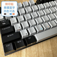 Pháp Pháp Chuyển Miếng Dán Bàn Phím Miếng Dán Notebook Laptop Máy Tính Để Bàn Chìa Khóa Miếng Dán Trong Suốt Tròn