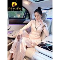 pháp phục lụa gấm vân hoa