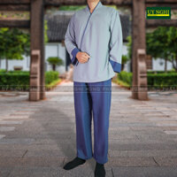 Pháp phục nam, đồ lam đi chùa màu xanh lam