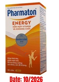 Pharmaton ginseng (lọ/30 viên)