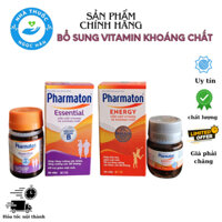 Pharmaton Viên Uống Hỗ Trợ Tăng Cường Sức Khỏe Giúp Tỉnh Táo Chai 30 Viên Xuất Xứ Đức