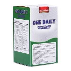 Viên uống bổ sung vitamin & khoáng chất PHARMEKAL One Daily Multi-vitamin And Minerals 60 viên
