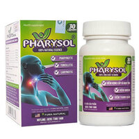 Pharysol, hỗ trợ điều trị viêm amidan, viêm họng cấp và mãn tính