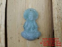 Phật Bà Quan Âm ngọc cẩm thạch Jade tự tạc